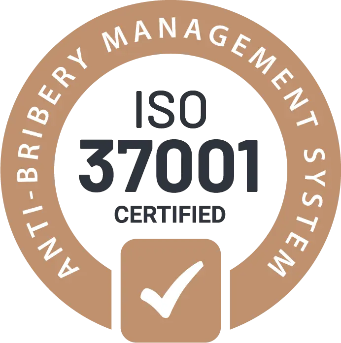 ISO 37001 stamp